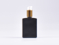 Preview: Schwarzglasflasche "Miro" 50ml, mit Lotionspumpe Aluminium, 4 Color