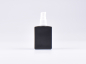 Preview: Schwarzglasflasche "Miro" 50ml, mit Lotionspumpe Kunststoff
