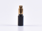Preview: mironglas-violettglas-sprayflasche-10ml-schwarz