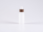 Preview: Flasche "Nasa" 100ml, LDPE, mit Lotionspumpe Walnut