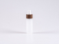 Preview: Flasche "Nasa" 50ml, LDPE, mit Lotionspumpe Walnut