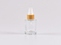 Preview: Glasflasche "Raoul" 30ml, mit Zerstäuber Bambus