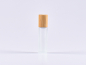 Preview: Roll-On-Flasche, säuremattiertes Glas,10ml, Deckel Bambus