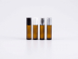 Preview: Roll-On-Flasche, Braun/Klarglas, frei kombinierbar, 10ml