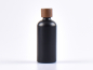 Preview: Schwarzglasflasche 100ml, mit Tropfmontur Walnut