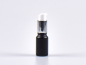 Preview: glasflasche-10ml-schwarz-lotionspumpe-silber