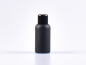 Preview: Schwarzglasflasche 30ml, mit Tropfmontur schwarz