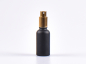 Preview: spray-glasflasche-schwarz-alu
