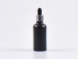 Preview: schwarzglas-pipettenflasche-silber-30ml