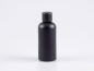 Preview: Schwarzglasflasche 100ml, mit Schraubverschluss OV