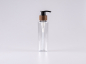 Preview: PET Flasche "Sharp" 150ml, mit Dispenser Walnut