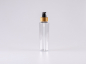 Preview: PET Flasche "Sharp" 150ml, mit Lotionspumpe Bambus