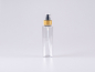 Preview: PET Flasche "Sharp" 150ml, mit Lotionspumpe Bambus