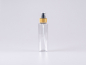 Preview: PET Flasche "Sharp" 150ml, mit Lotionspumpe Bambus