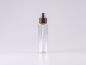 Mobile Preview: PET Flasche "Sharp" 150ml, mit Lotionspumpe Walnut