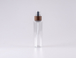 Preview: PET Flasche "Sharp" 150ml, mit Lotionspumpe Walnut