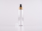 Preview: PET Flasche "Sharp" 250ml, mit Zerstäuber Bambus