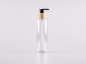 Preview: PET Flasche "Sharp" 250ml, mit Dispenser Bambus