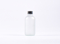 Preview: Glasflasche säuremattiert, 250ml, mit Schraubverschluss Aluminium