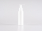 Mobile Preview: Flasche "Tara" 100ml, matt-weiss, mit Dispenser transparent