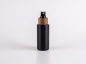Mobile Preview: Flasche "Tara" 100ml, matt-schwarz, mit Zerstäuber Walnut