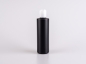 Preview: Flasche "Tara" 250ml, matt-schwarz, mit FlipTop/DiscTop