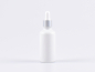 Preview: weiss-glas-tropfflasche-pipette-silber