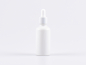 Preview: Weissglasflasche 50ml, mit Pipette weiss