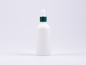 Preview: Weissglasflasche 100ml, mit Pipette grün-matt