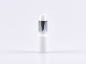 Preview: Weissglasflasche 10ml, mit Lotionspumpe Aluminium, 4 Color