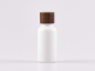 Preview: Weissglasflasche 30ml, mit Tropfmontur Walnut