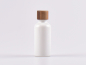 Preview: Weissglasflasche 50ml, mit Tropfmontur Walnut