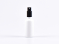 Preview: glas-flasche-weiss-matt-silber-spray