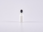 Preview: Glasflasche-mit-Roll-On-Montur-Glas-Stahl