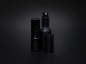 Mobile Preview: kosmetikflasche-schwarzmatt-glas