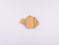 Preview: Geschenklabel Papier "Color", 15er Set - nature