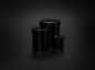 Preview: salbendosen-schwarz-kunststoffdosen