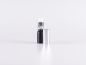 Mobile Preview: glasflasche-10ml-schwarz-lotionspumpe-silber