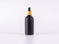 Preview: 100ml-tropfflasche-bambus-glas-schwarz