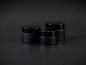 Preview: schwarz-glas-dosen-tiegel-15ml-black