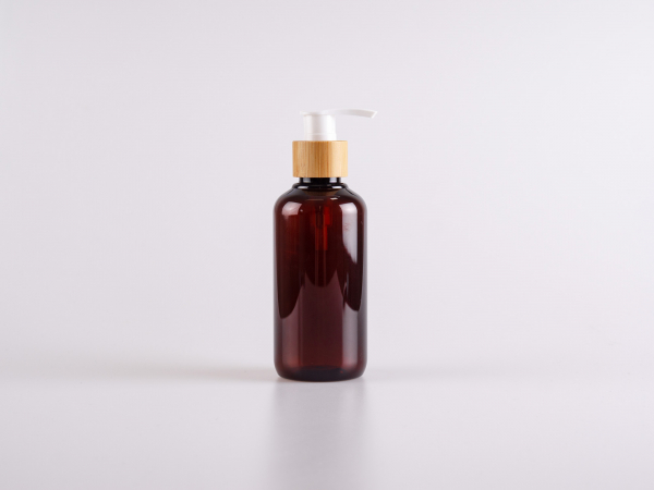 Flasche "Alex" 200ml, mit Dispenser Bambus