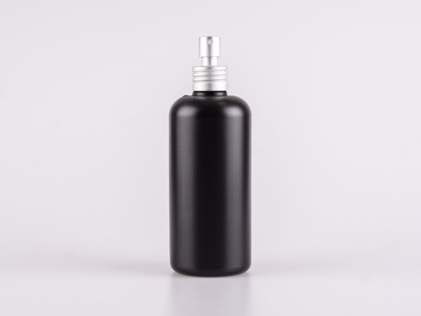 Flasche "Ben", 250ml, mit Lotionspumpe Aluminium