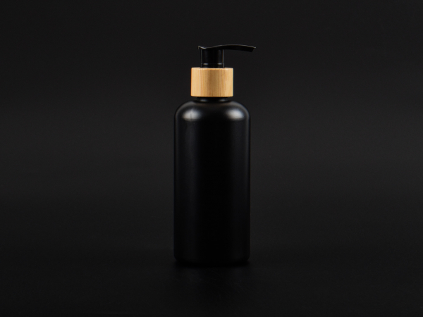 Flasche "Ben", 250ml, mit Dispenser Bambus