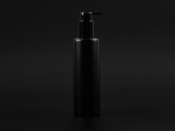 Flasche "Tara" 250ml, matt-schwarz, mit Dispenser "Prime"