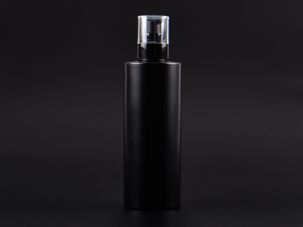 Flasche "Tara" 450ml, matt-schwarz, mit Lotionspumpe "Prime"