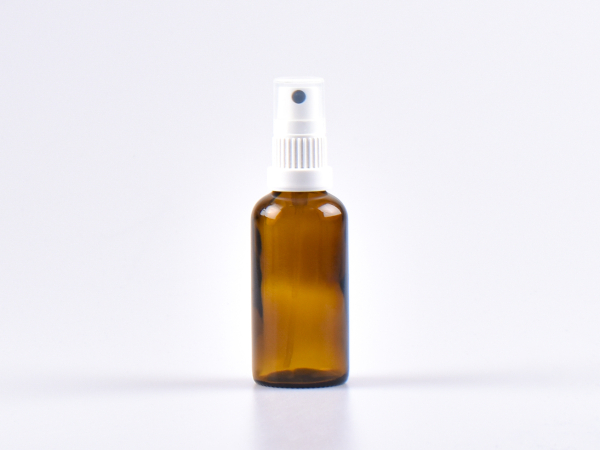 Rachenspray, braunglas-flasche