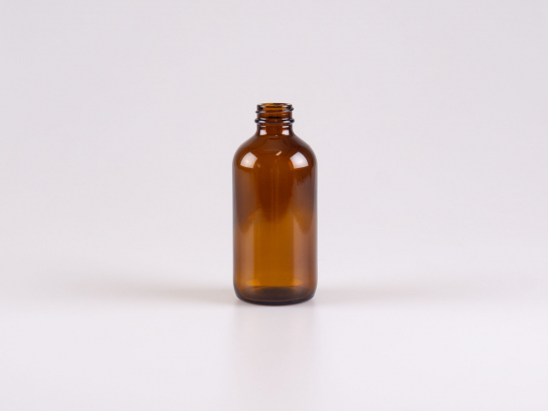 Braunglasflasche 220ml, 28/410, ohne Montur