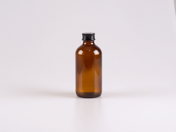 Braunglasflasche 220ml, mit Aludeckel
