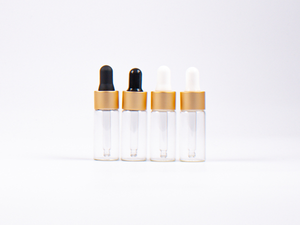 Flasche "Clary", 10ml, mit Pipette gold