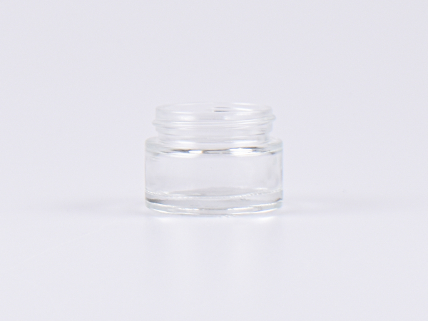 Glasdose, ohne Deckel, 6 Farben, 15ml